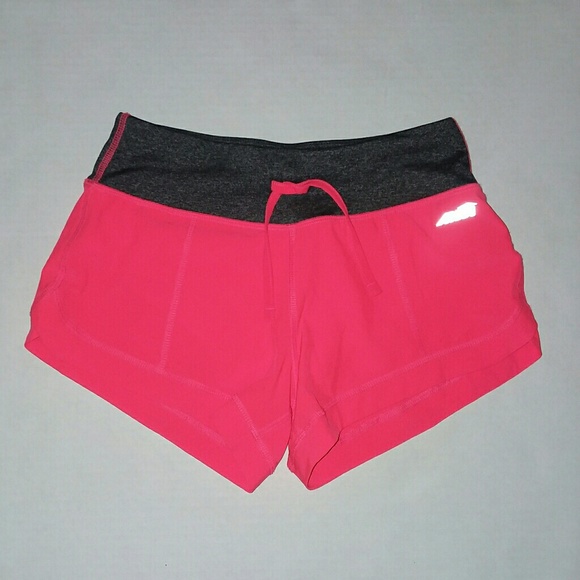 hot pink athletic shorts